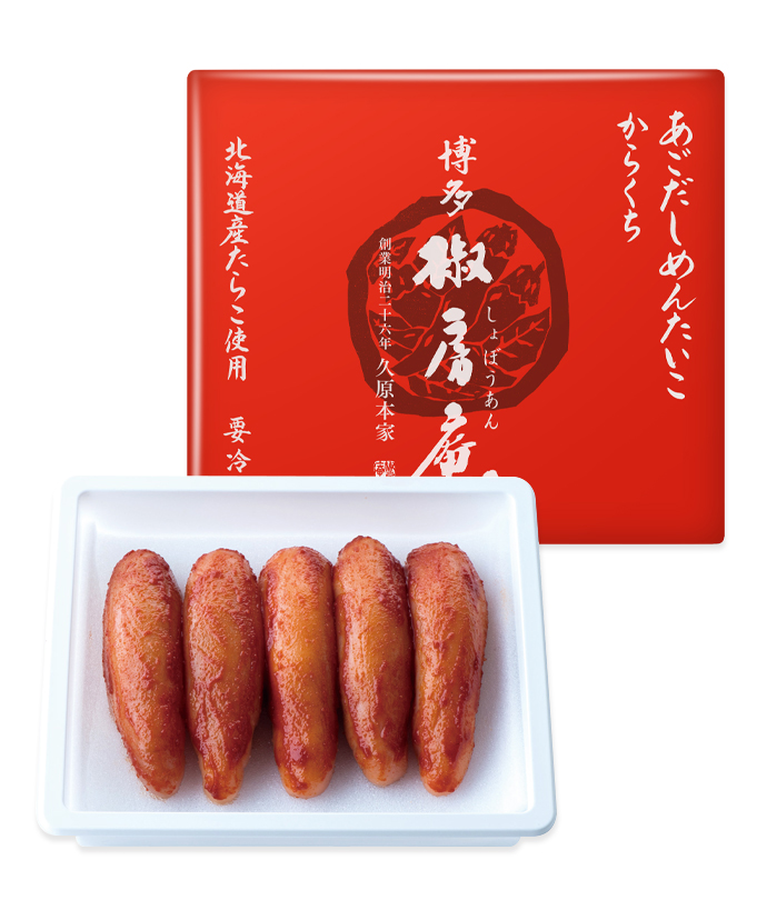 贈答用あごだしめんたいこ（からくち）（350g入）