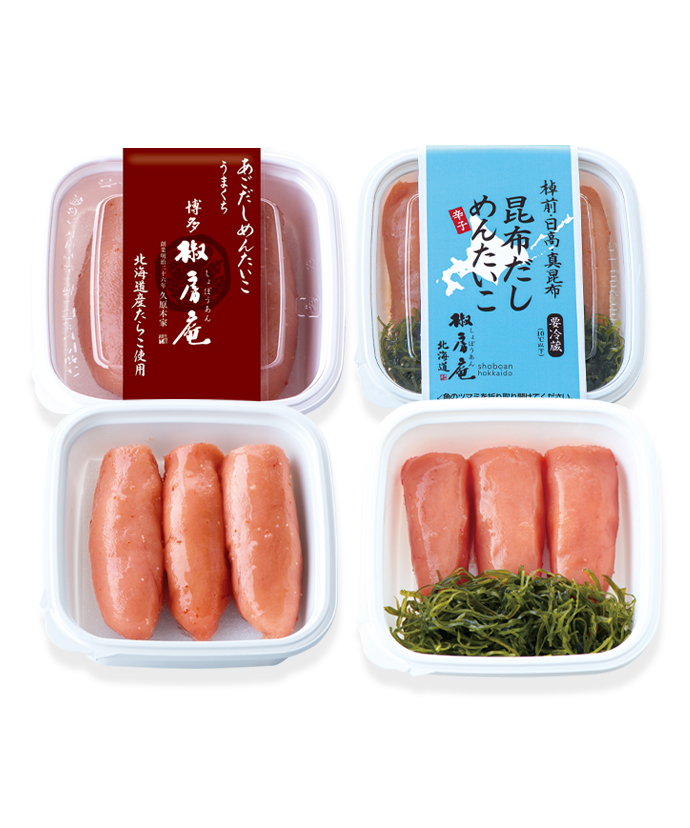 椒房庵めんたいこ食べ比べ2種セット