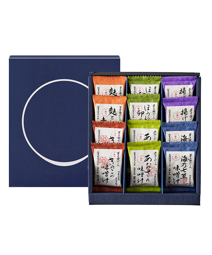 フリーズドライ味噌汁6種12食ギフト