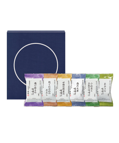 フリーズドライ味噌汁6種12食ギフト