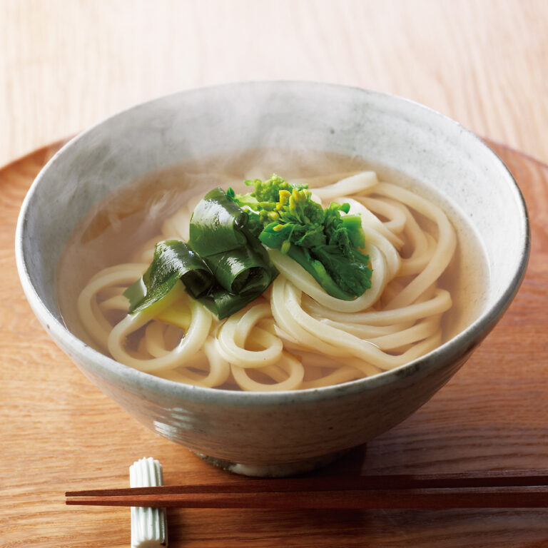 春のうどん