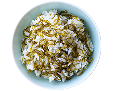 翡翠昆布ごはん