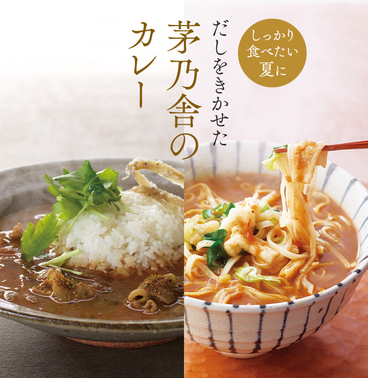 だしをきかせた 茅乃舎のカレー