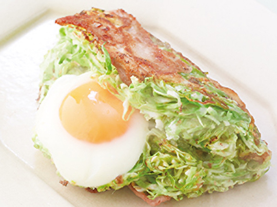 罪悪感ゼロのお好み焼き だしキャベツ焼き