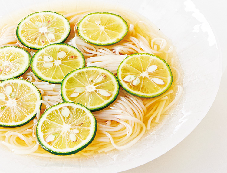 写真：すだち素麺